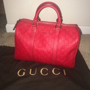 GUCCI GUCCISSIMA BOSTON HAND BAG